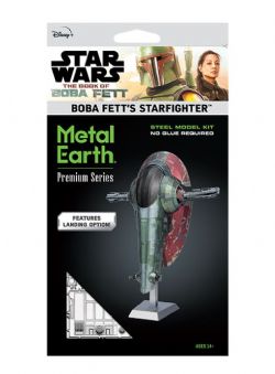 METAL EARTH - LE LIVRE DE BOBA FETT - STARFIGHTER DE BOBA FETT